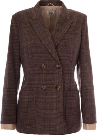 Liu Jo Mujer, Chaquetas, Marr&oacute;n, Talla: XL