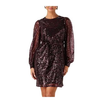 Freebird by Steven Kleedjes, Dames, Zwart, XL, Polyester, Dimphey Mini Jurk