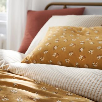 La Redoute Interieurs Dekbedovertrek gewassen katoen, Francine