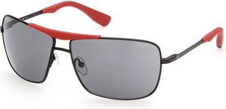 Web Eyewear Black Metal Mens Sunglasses