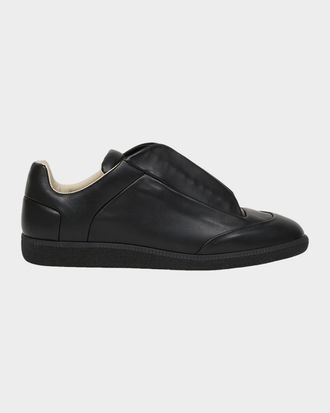 Maison Margiela Men & apos;s Future Soft Calfskin Mid-Top Sneakers
