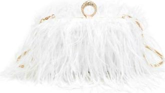 Moda Luxe Harlow Evening Bag in White at Nordstrom