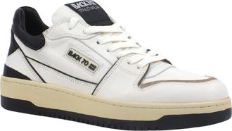 Back70 Sneaker - Heren - Sneakers - Wit - 40 EU - Leer - Schoenen