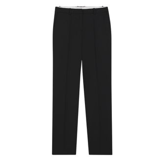 HUGO BOSS Hugo Getlin254e1 effen herenpakbroek (Zwart)