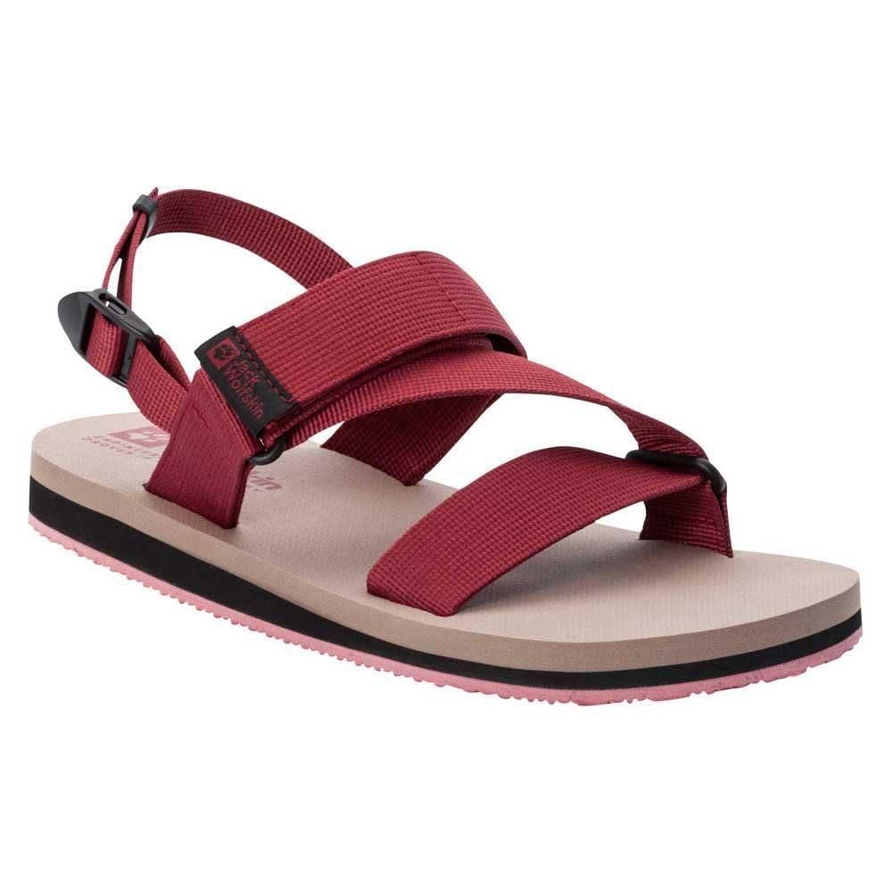 Jack Wolfskin Herren Urban Entdeckung Belt Sandal M, Cayenne Red