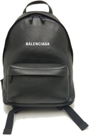Balenciaga Black Leather Backpack (Pre-Owned)