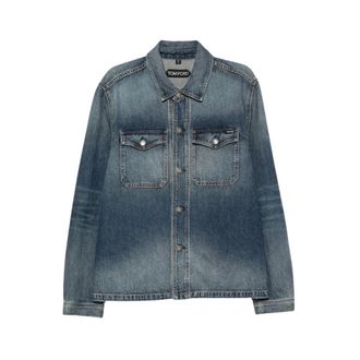 Tom Ford Denim Jacket - Heren - Jassen - Blauw - Maat: M Denim