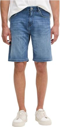 Karl Lagerfeld Kl-Scot Denim Shorts - Heren - Denim shorts - Blauw - W33 - Denim - Korte Broeken