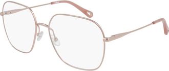 Chlo&eacute; Brillenmonturen - Dames - Brillen - Roze - 59 MM - Accessoires