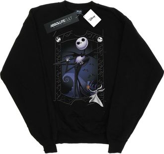 Disney Dames/Dames Nightmare Before Christmas Pumpkin King Sweatshirt (Zwart)