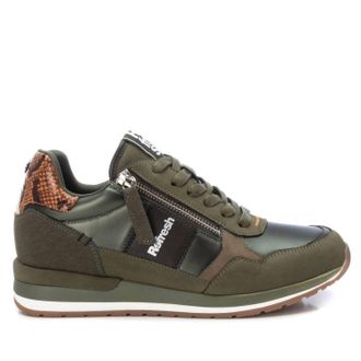 Xti Womens Casual Sneakers In Khaki