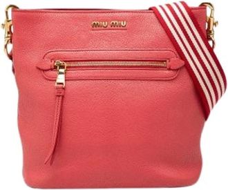 Miu Miu Borsa a tracolla in pelle Pre-owned - - Pre-owned - Donna - Rosa - ONE SIZE