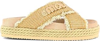 Mou Slider - Dames - Sandalen - Geel - 37 EU - Schoenen