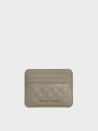 Charles & Keith Cleo Quilted Card Holder