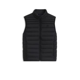 BOSS Water-repellent vest with logo patch