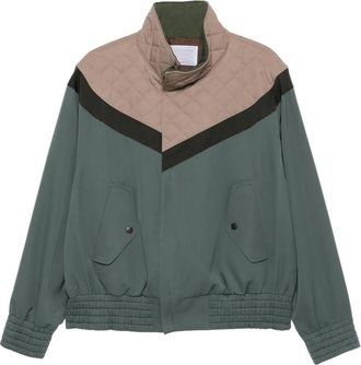 Kolor Jack met gewatteerd vlak - Groen