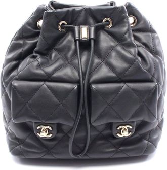 Chanel Matelasse Leather Backpack