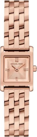 Michael Kors Georgie MK4932 Roestvrij Stalen Dameshorloge in Ros&eacute; Goud