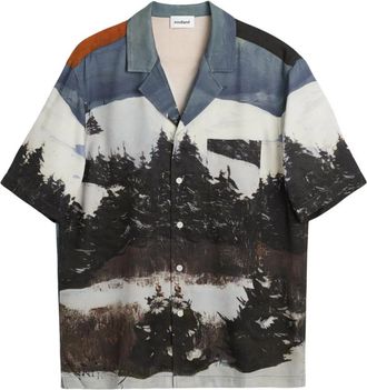 Soulland Overhemd - unisex - Korte mouwen Overhemden - Veelkleurig - S/M - Overhemden
