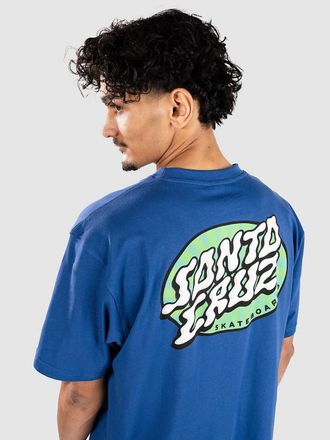 Santa Cruz Vertigo Dot T-Shirt blu