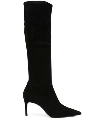 Stuart Weitzman Stivaletti Stuart Power 75mm - BLACK