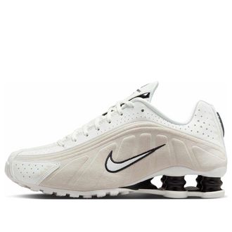 Nike (WMNS) Nike Shox R4 Summit White Light Orewood Brown HQ7739-100