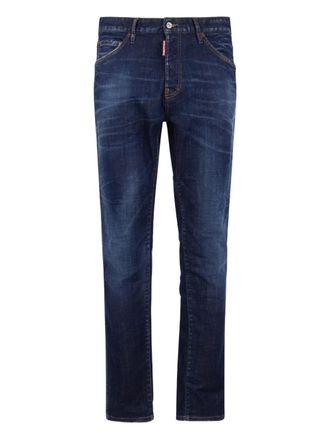 Dsquared2 Jeans con effetto schiarito - Blu