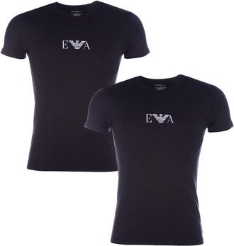 Armani 2-pack T-shirts voor heren in zwart