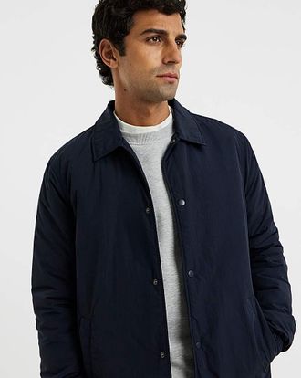 Jacamo Navy SR LW Padded Jacket
