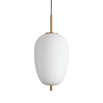 Netlighting Umile 27cm LED Globe Pendant Ceiling Light White 3000K