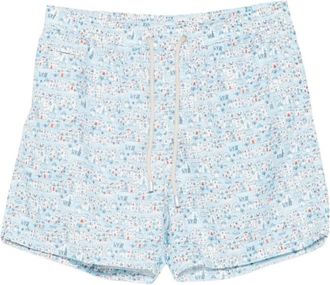 MC2 Saint Barth Beachwear - Heren - Strandmode - Blauw - S - Badmode