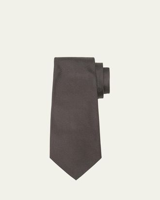 Ralph Lauren Purple Label Mens Micro-Dot Silk Tie