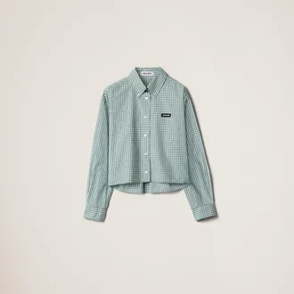 Miu Miu Checked shirt