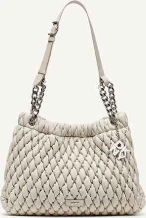 DKNY Raya Shoulder Bag in Light Taupe at Nordstrom