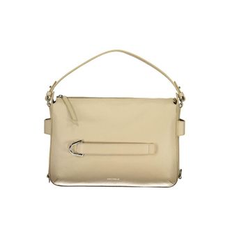 Coccinelle Beige Leather Women Womens Handbag
