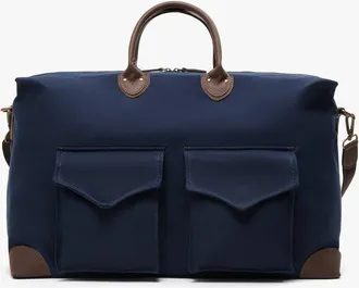 My Style Bags Harvard Duffel Bag Safari in Dark Blue at Nordstrom, Size Large