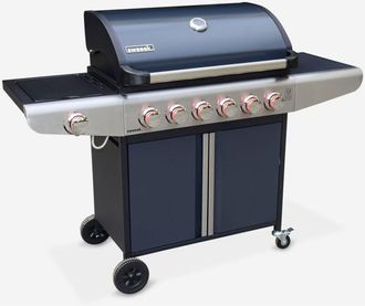 Sweeek Barbecue a gas con 7 bruciatori di cui 1 laterale