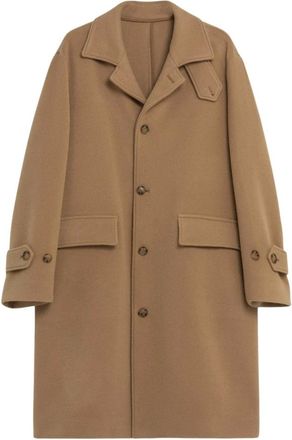 A Paper Kid Hombre, Abrigos, Marr&oacute;n, Talla: M