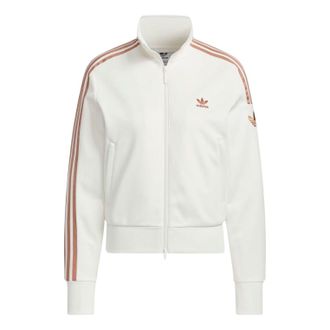 adidas (WMNS) adidas Retro Trefoil Sports Jacket White JI7538
