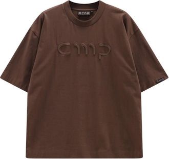 F.lli Campagnolo CMP Print T-Shirt T-Shirt f&uuml;r Herren | braun