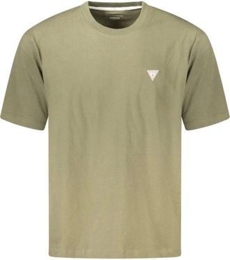 Guess Hombre, Camisetas, Verde, Talla: S