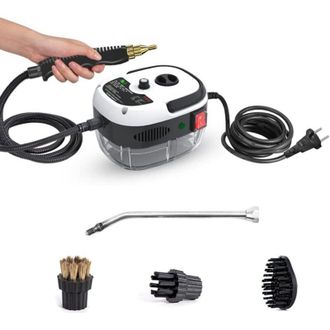 OEM Limpiador A Vapor Port&aacute;til De 2500 W, Alta Temperatura, Con Cabezales De Cepillo Para Cocina, Muebles, Ba&ntilde;o Y Coche