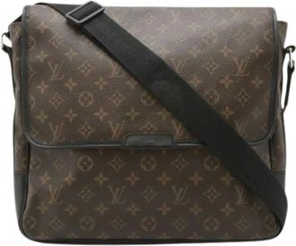 Louis Vuitton Pre-owned Cross Body Bags, male, Brown, Size: ONE SIZE Pre-owned Monogram Canvas Shoulder Bag