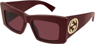 Gucci Red Butterfly Ladies Sunglasses GG1842S 005 53