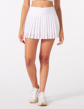 Glyder Laser Cut Sunrise Skirt in White at Nordstrom, Size X-Large