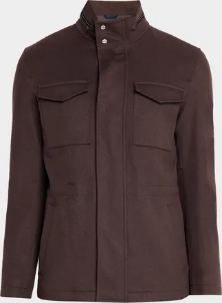 Herno Men & apos;s Virgin Wool-Cashmere Jacket