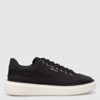 Bally Maily Monogram Low-Top Sneakers, Brand Size 37 ( US Size 6.5 )