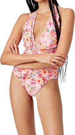 For Love & Lemons Womens Augusta One Piece In Pink