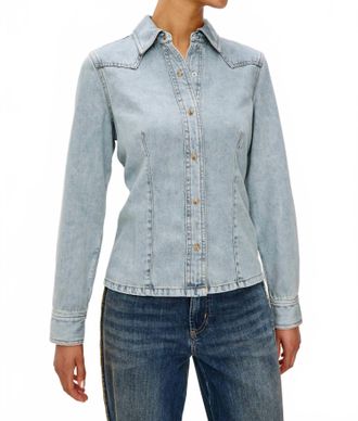 Rails Taiana Button Down Shirt In Blue