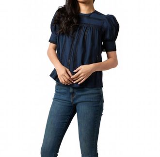 Ulla Johnson Nara Top In Midnight